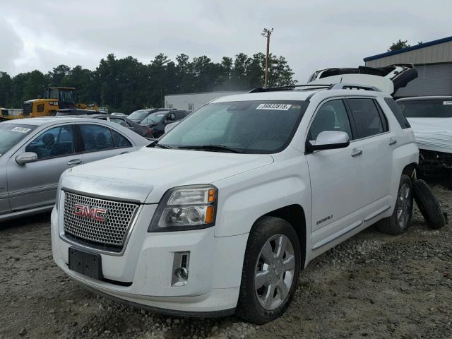 2GKFLYE30D6297808 - 2013 GMC TERRAIN DE WHITE photo 2