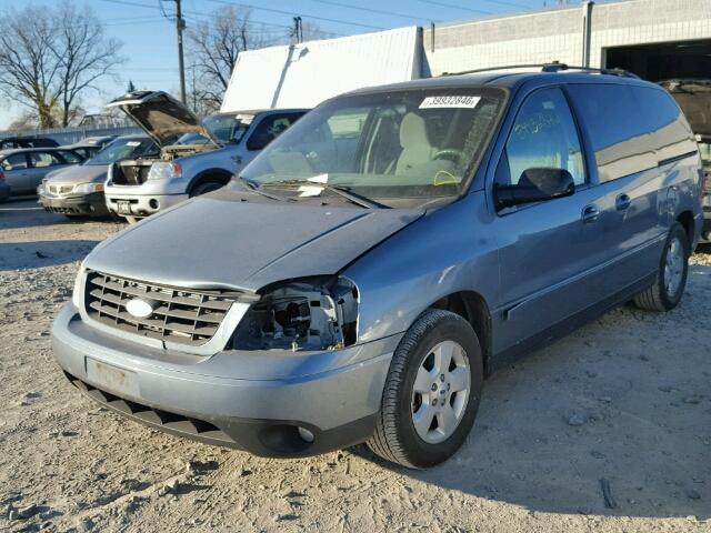 2FMZA57655BA85575 - 2005 FORD FREESTAR S BLUE photo 2