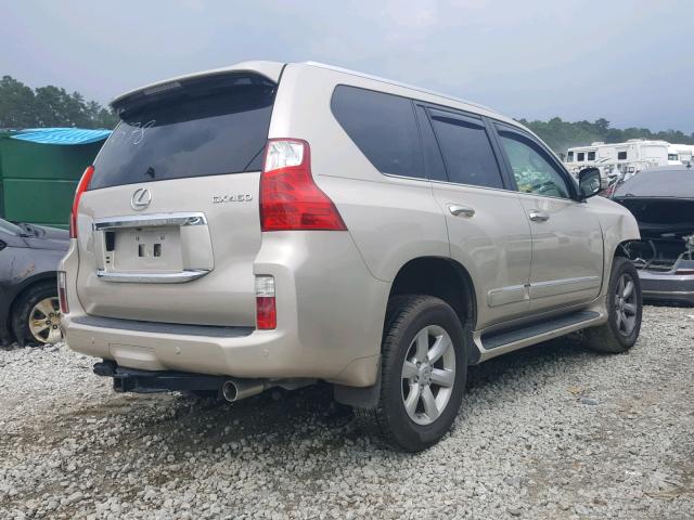 JTJBM7FX7C5036878 - 2012 LEXUS GX BASE GOLD photo 4