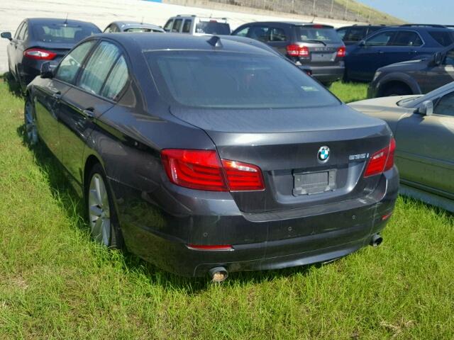WBAFR7C51BC801423 - 2011 BMW 535 I CHARCOAL photo 3