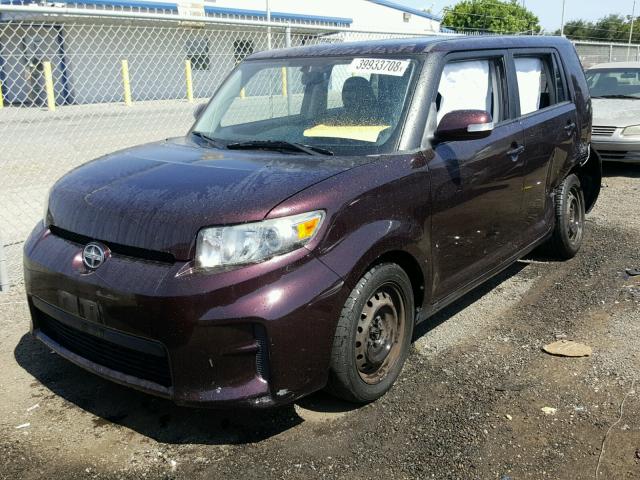 JTLZE4FE6CJ013857 - 2012 TOYOTA SCION XB Bordeaux Foto 2