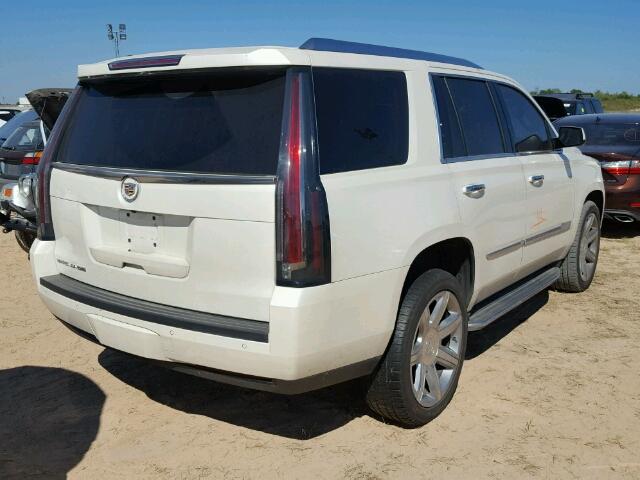 1GYS3BKJ9FR270795 - 2015 CADILLAC ESCALADE WHITE photo 4