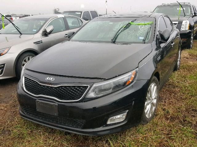 5XXGN4A78FG507898 - 2015 KIA OPTIMA EX BLACK photo 2