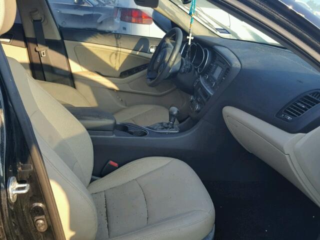 5XXGN4A78FG507898 - 2015 KIA OPTIMA EX BLACK photo 5