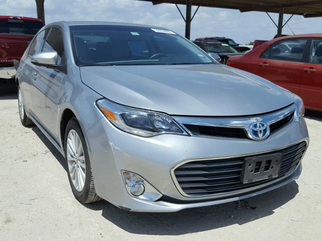 4T1BD1EB1FU046334 - 2015 TOYOTA AVALON HYB SILVER photo 1