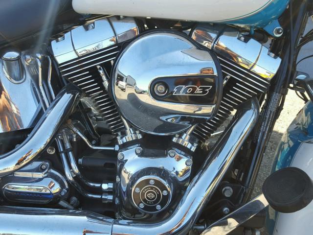 1HD1BWV11HB030786 - 2017 HARLEY-DAVIDSON FLSTC HERI TWO TONE photo 7