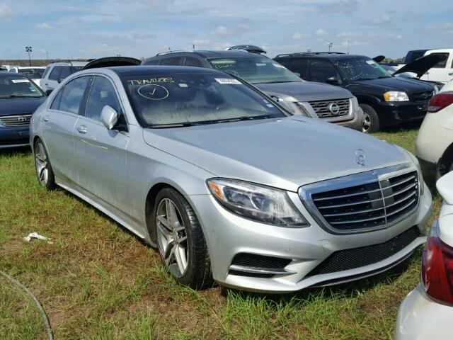 WDDUG8CB0EA050431 - 2014 MERCEDES-BENZ S SILVER photo 1