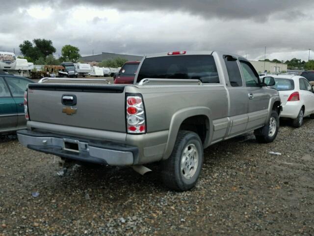 2GCEK19T0Y1341367 - 2000 CHEVROLET SILVERADO TAN photo 4