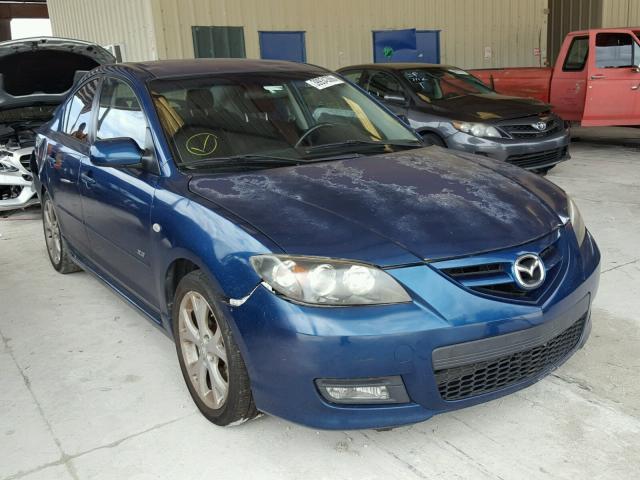 JM1BK323371710929 - 2007 MAZDA 3 S BLUE photo 1