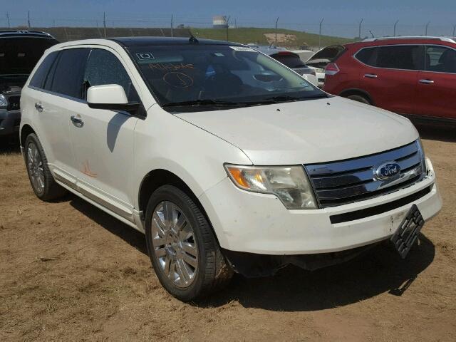 2FMDK39C98BA85484 - 2008 FORD EDGE LIMIT WHITE photo 1