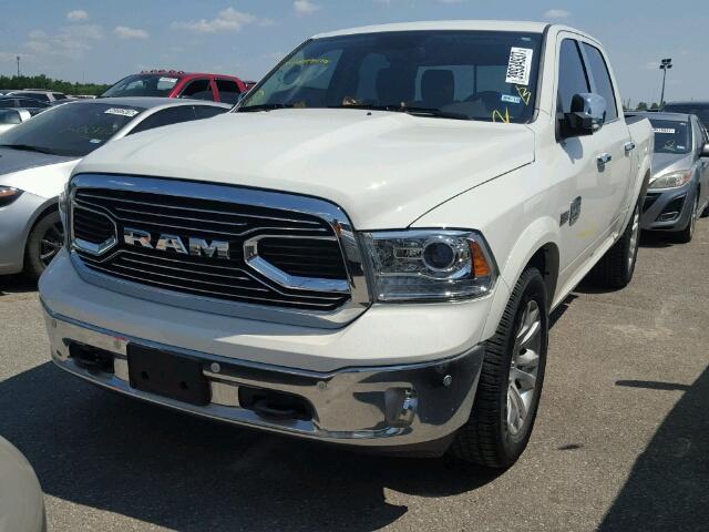 1C6RR6PT7HS781767 - 2017 RAM 1500 LONGH WHITE photo 2