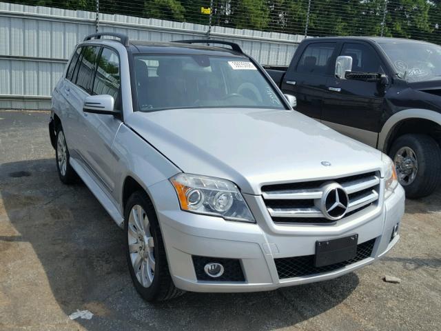 WDCGG8HB6AF448735 - 2010 MERCEDES-BENZ GLK 350 4M SILVER photo 1