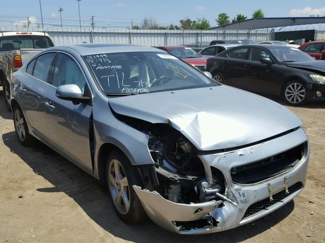 YV1612FH4D2195573 - 2013 VOLVO S60 T5 SILVER photo 1