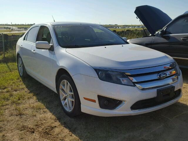 3FAHP0JG2CR450446 - 2012 FORD FUSION SEL WHITE photo 1