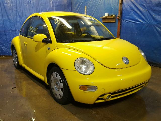 3VWCB21C52M430017 - 2002 VOLKSWAGEN NEW BEETLE 黄色 照片 1