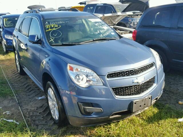 2CNFLDE51B6415105 - 2011 CHEVROLET EQUINOX BLUE photo 1