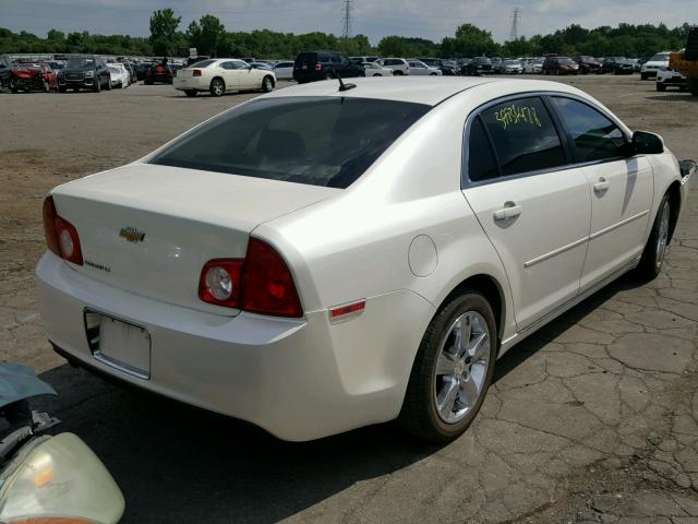 1G1ZD5EB6AF306050 - 2010 CHEVROLET MALIBU 2LT WHITE photo 4