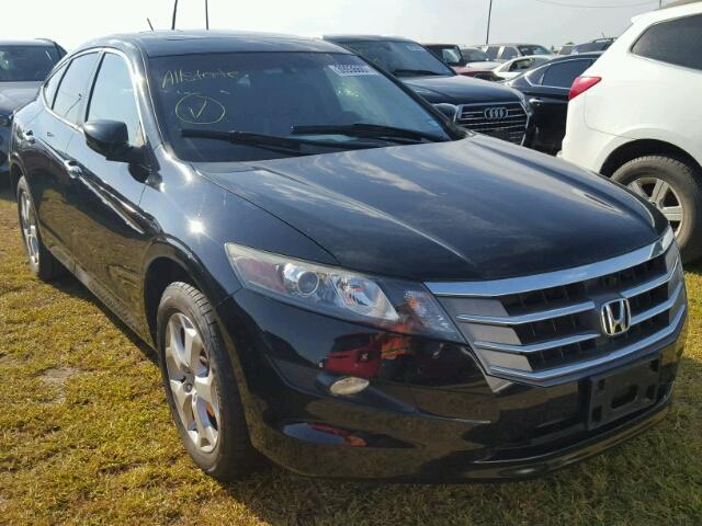 5J6TF1H5XCL006385 - 2012 HONDA CROSSTOUR BLACK photo 1