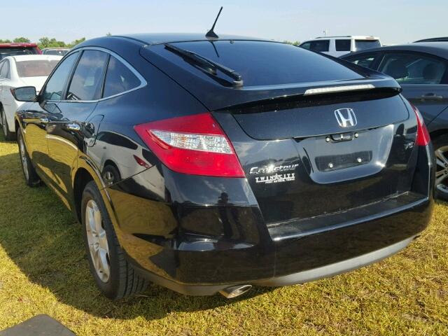 5J6TF1H5XCL006385 - 2012 HONDA CROSSTOUR BLACK photo 3