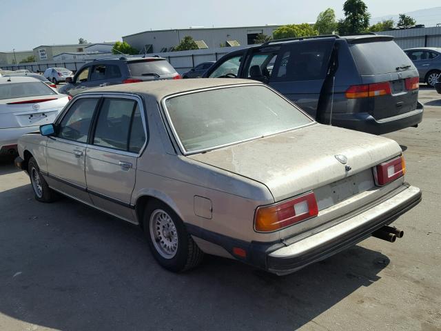 WBAFF7402E7397265 - 1984 BMW 733 I GRAY photo 3