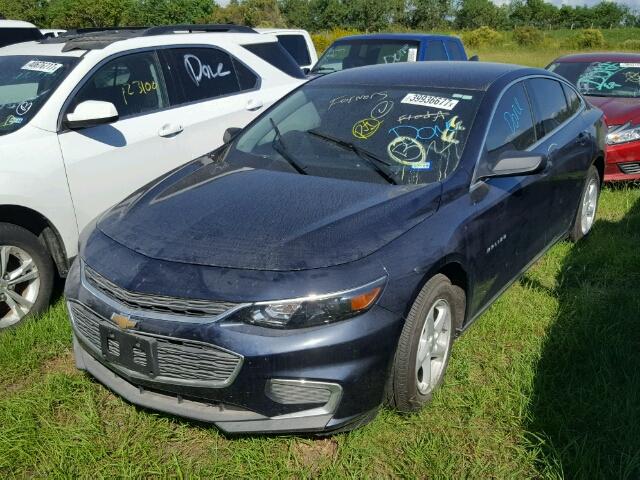 1G1ZB5ST9HF133783 - 2017 CHEVROLET MALIBU BLUE photo 2
