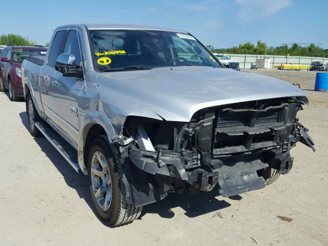 1C6RR7JT9ES106996 - 2014 RAM 1500 LARAM SILVER photo 1