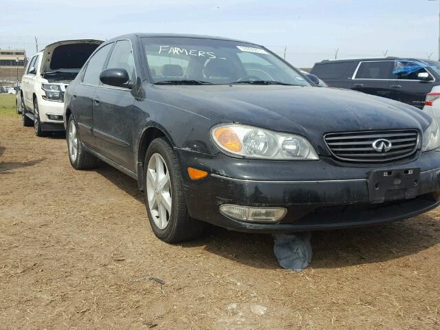 JNKDA31AX3T104570 - 2003 INFINITI I35 BLACK photo 1