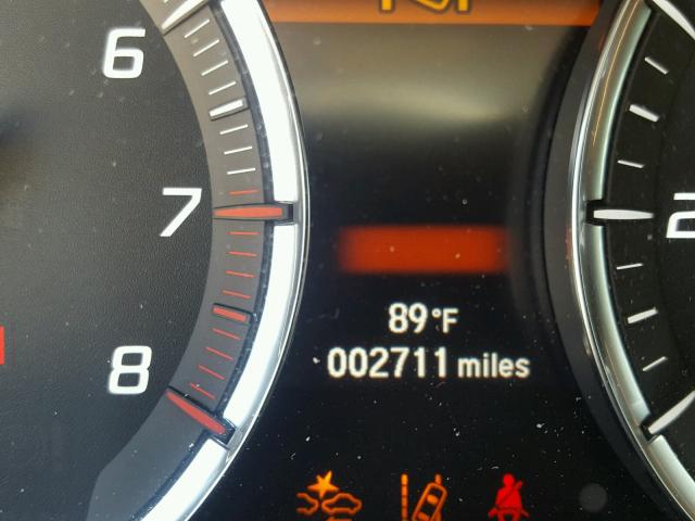 19UUB1F58JA001883 - 2018 ACURA TLX TECH BLACK photo 8