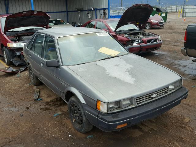 1Y1SK1941GZ126898 - 1986 CHEVROLET NOVA GRAY photo 1