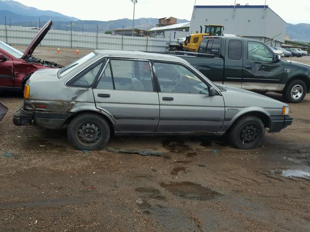 1Y1SK1941GZ126898 - 1986 CHEVROLET NOVA GRAY photo 9