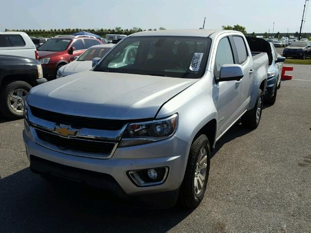 1GCGSCE32G1174220 - 2016 CHEVROLET COLORADO L SILVER photo 2