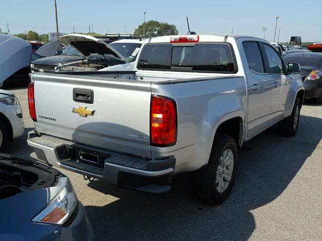 1GCGSCE32G1174220 - 2016 CHEVROLET COLORADO L SILVER photo 4