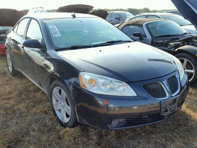 1G2ZG57B284241431 - 2008 PONTIAC G6 BASE BLACK photo 1