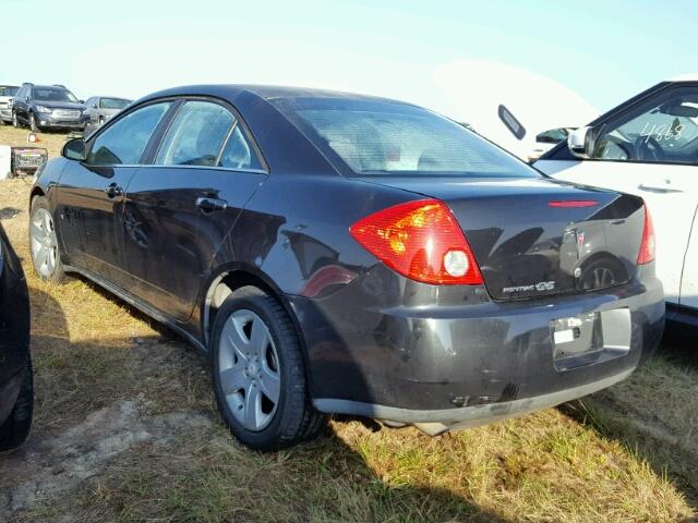 1G2ZG57B284241431 - 2008 PONTIAC G6 BASE BLACK photo 3