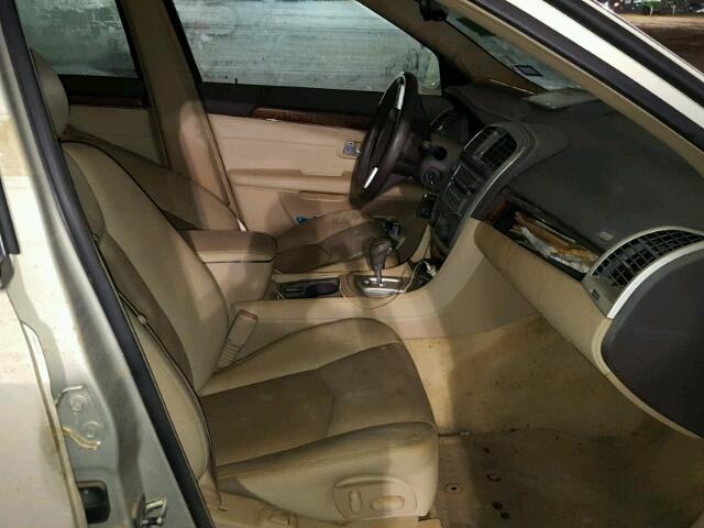 1GYEE637480184061 - 2008 CADILLAC SRX TAN photo 5