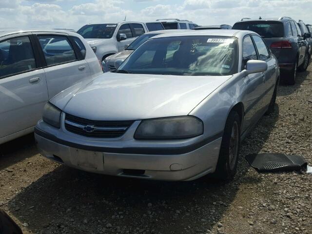 2G1WF52E4Y9133384 - 2000 CHEVROLET IMPALA SILVER photo 2