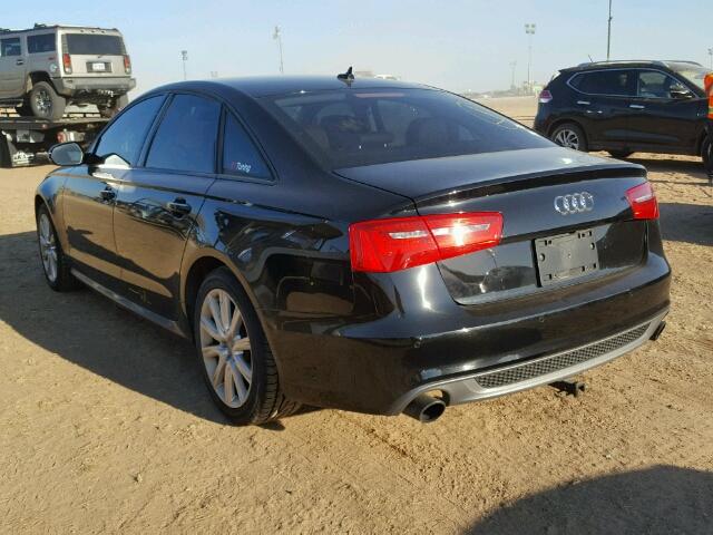 WAUHGAFC2DN056548 - 2013 AUDI A6 PRESTIG BLACK photo 3