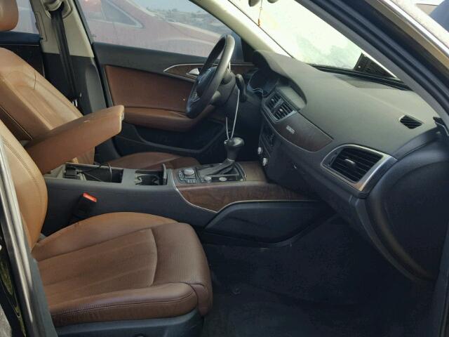 WAUHGAFC2DN056548 - 2013 AUDI A6 PRESTIG BLACK photo 5