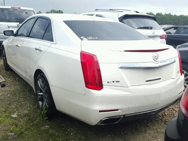 1G6AU5S86E0174173 - 2014 CADILLAC CTS VSPORT WHITE photo 3