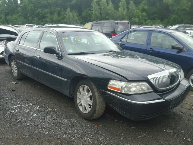 2LNHM84W48X652844 - 2008 LINCOLN TOWN CAR E BLACK photo 1