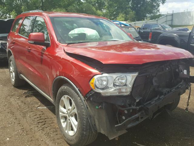 1D4RE4GG3BC699132 - 2011 DODGE DURANGO CR RED photo 1