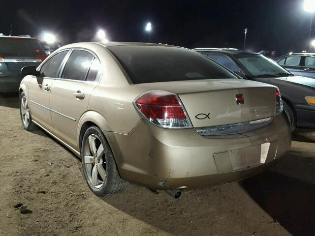 1G8ZS57N97F293219 - 2007 SATURN AURA XE GOLD photo 3