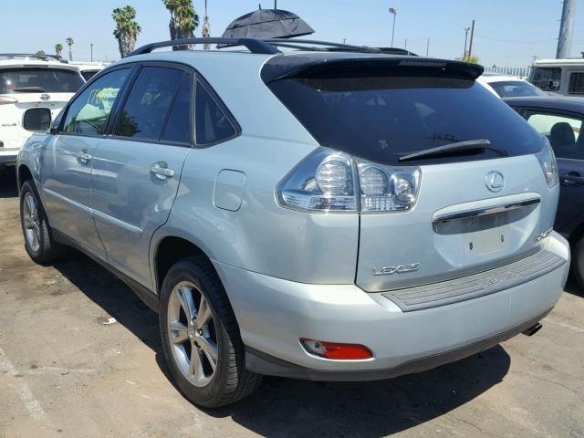 JTJGW31U960001511 - 2006 LEXUS RX 400 BLUE photo 3