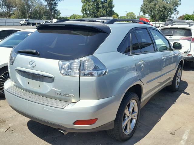 JTJGW31U960001511 - 2006 LEXUS RX 400 BLUE photo 4