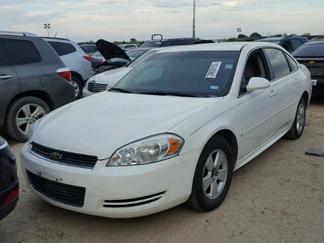 2G1WT57K591289943 - 2009 CHEVROLET IMPALA WHITE photo 2