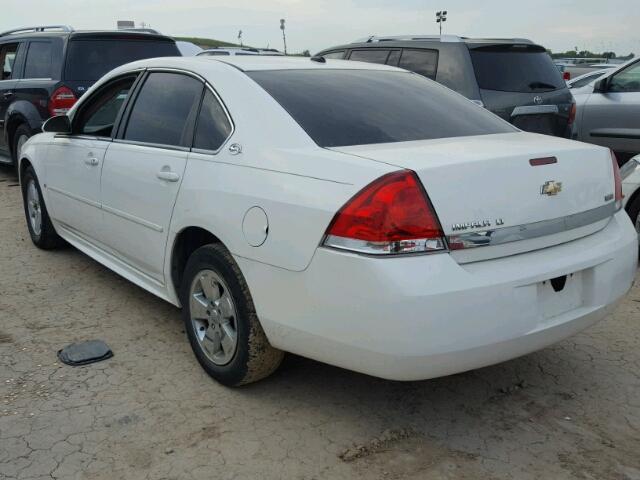 2G1WT57K591289943 - 2009 CHEVROLET IMPALA 白色 照片 3