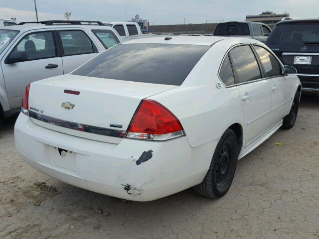 2G1WT57K591289943 - 2009 CHEVROLET IMPALA WHITE photo 4