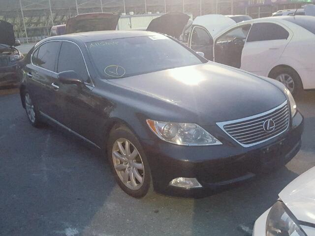 JTHGL46F575005876 - 2007 LEXUS LS 460L GRAY photo 1