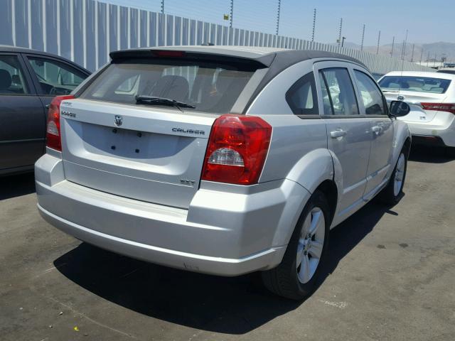 1B3CB4HA7AD635515 - 2010 DODGE CALIBER SX SILVER photo 4