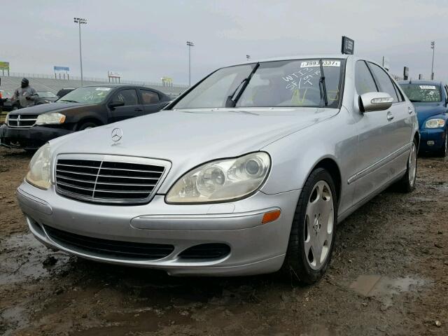 WDBNG75J85A435960 - 2005 MERCEDES-BENZ S SILVER photo 2